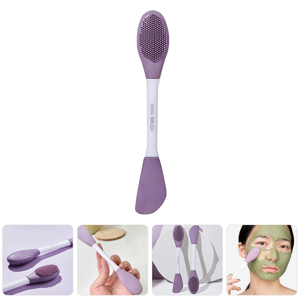 Silicone Face Scrubber Electric - Pincel de silicone para máscara facial,