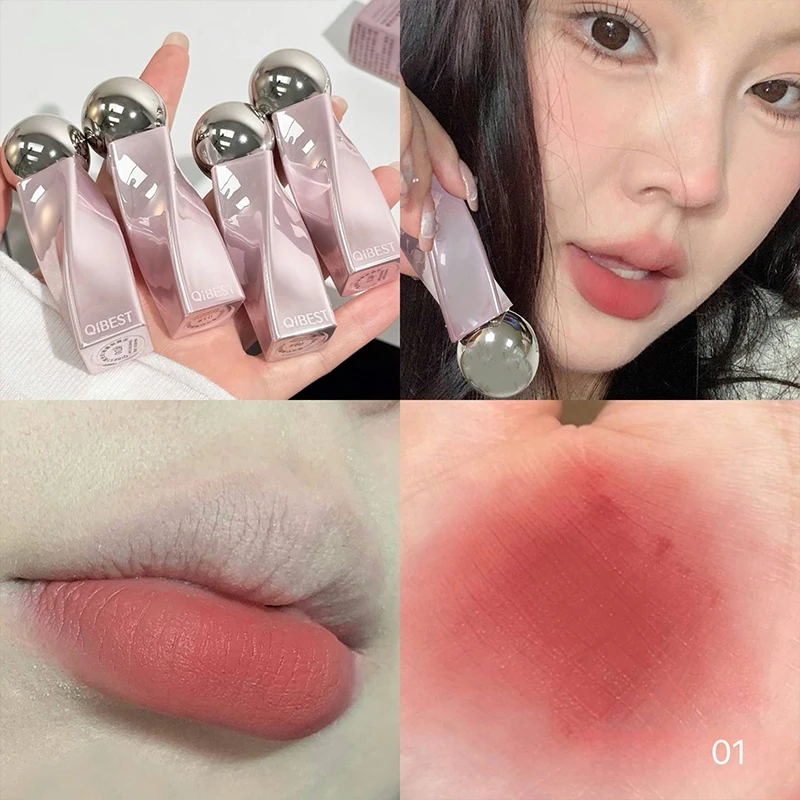 QIBEST Batom Líquido Matte Ave - Matte Velvet Lip Tint Long Lasting avaliação e preço