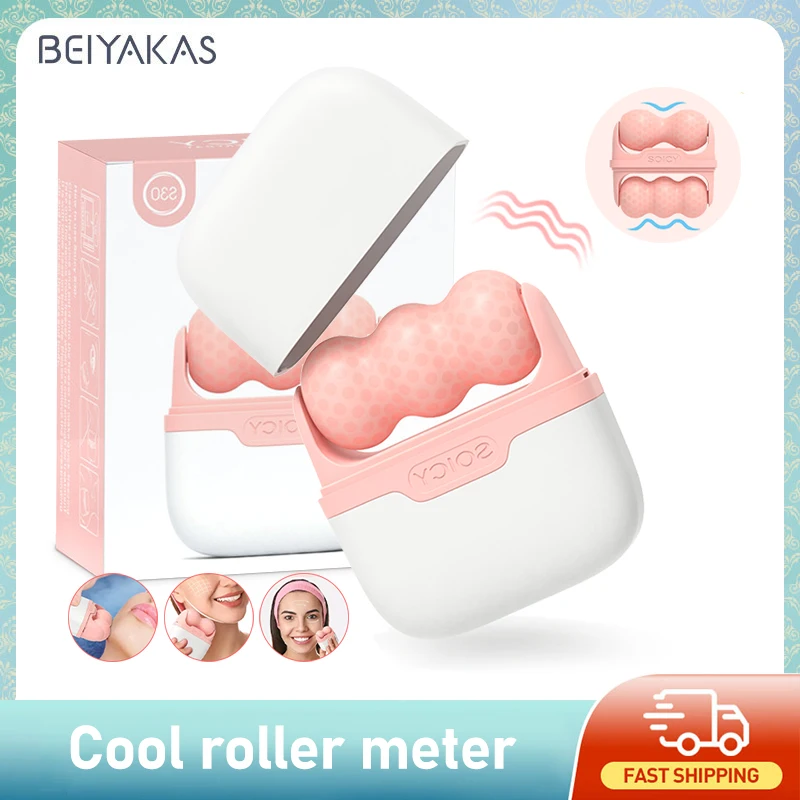 Rolo de Gelo 2 em 1 Beiyakes p - Face Ice Roller Puffiness avaliação e preço