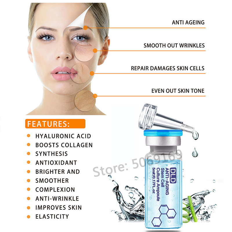 Kit Inicial de Ampolas de Séru - Hyaluronic Acid Facial Serum avaliação e preço