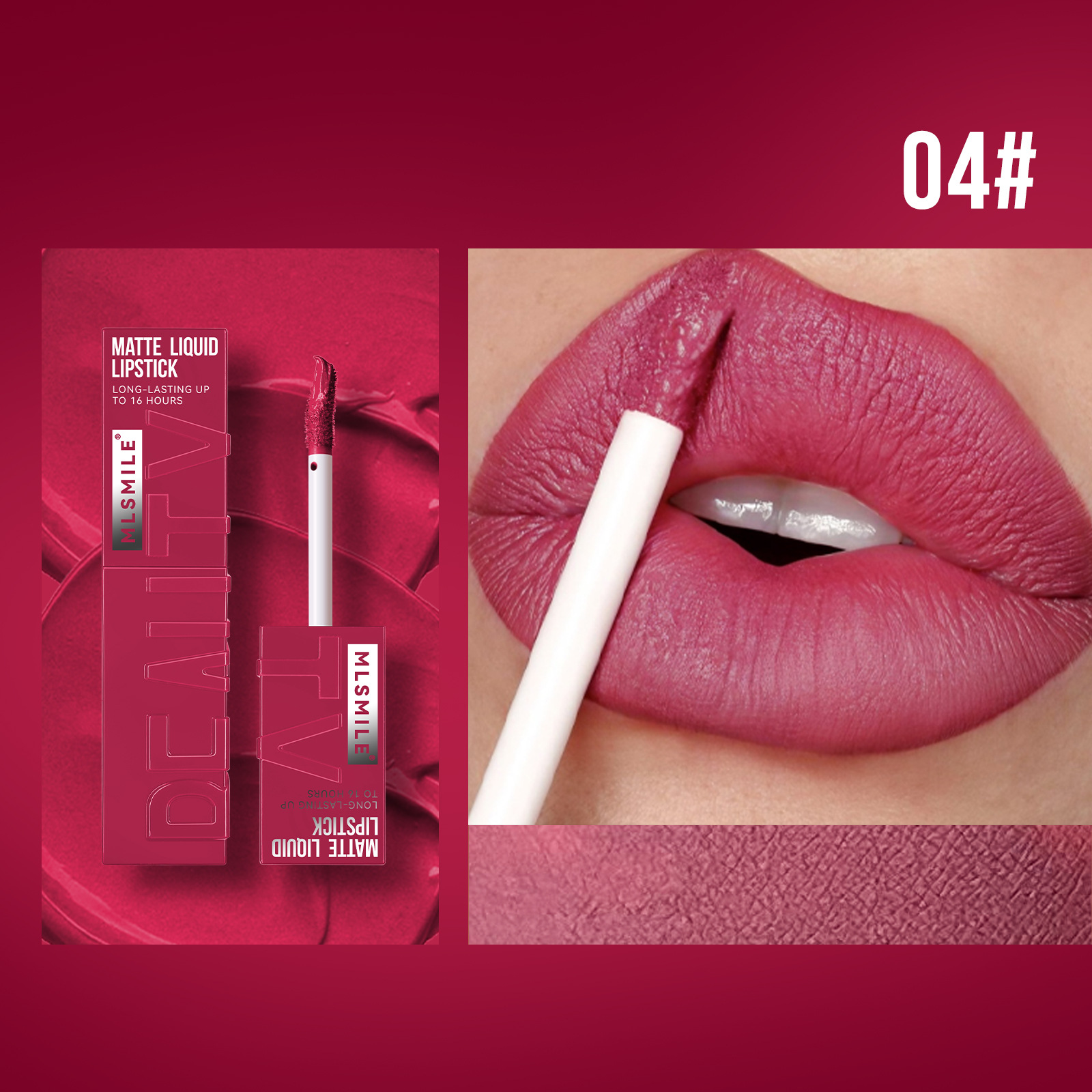 Batom Líquido Matte de 6 Cores - Matte Velvet Lip Tint Long Lasting avaliação e preço