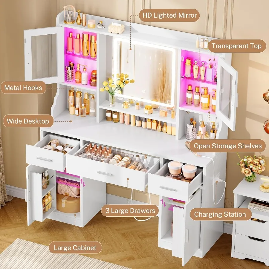 Mesa de maquiagem com espelho  - Makeup avaliação e preço