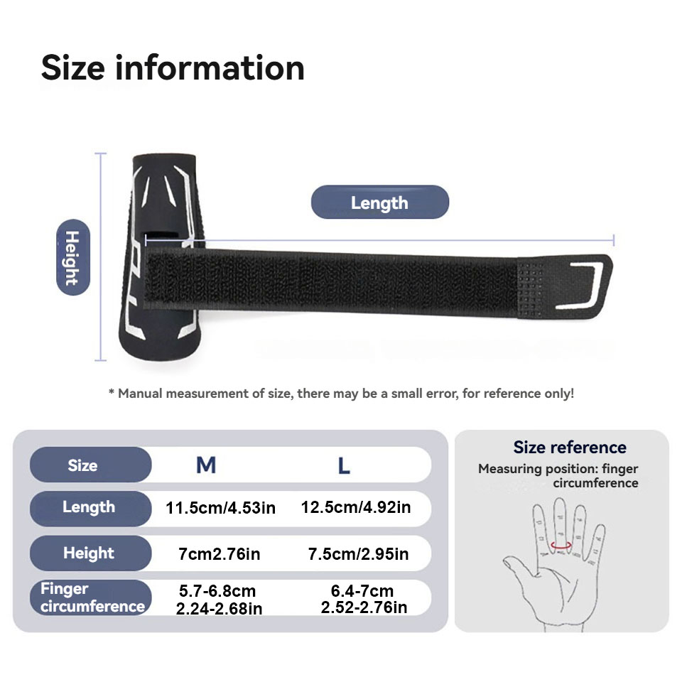 AOLIKES 1PCS Protetor de Dedo  - Massage avaliação e preço